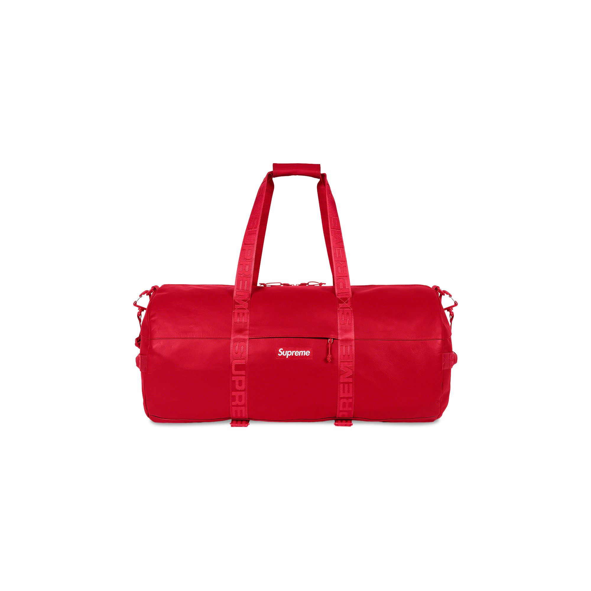 Red supreme duffle online