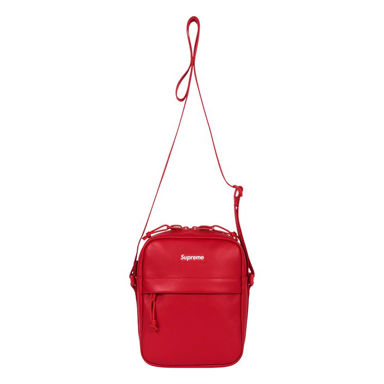 Buy Supreme Leather Shoulder Bag 