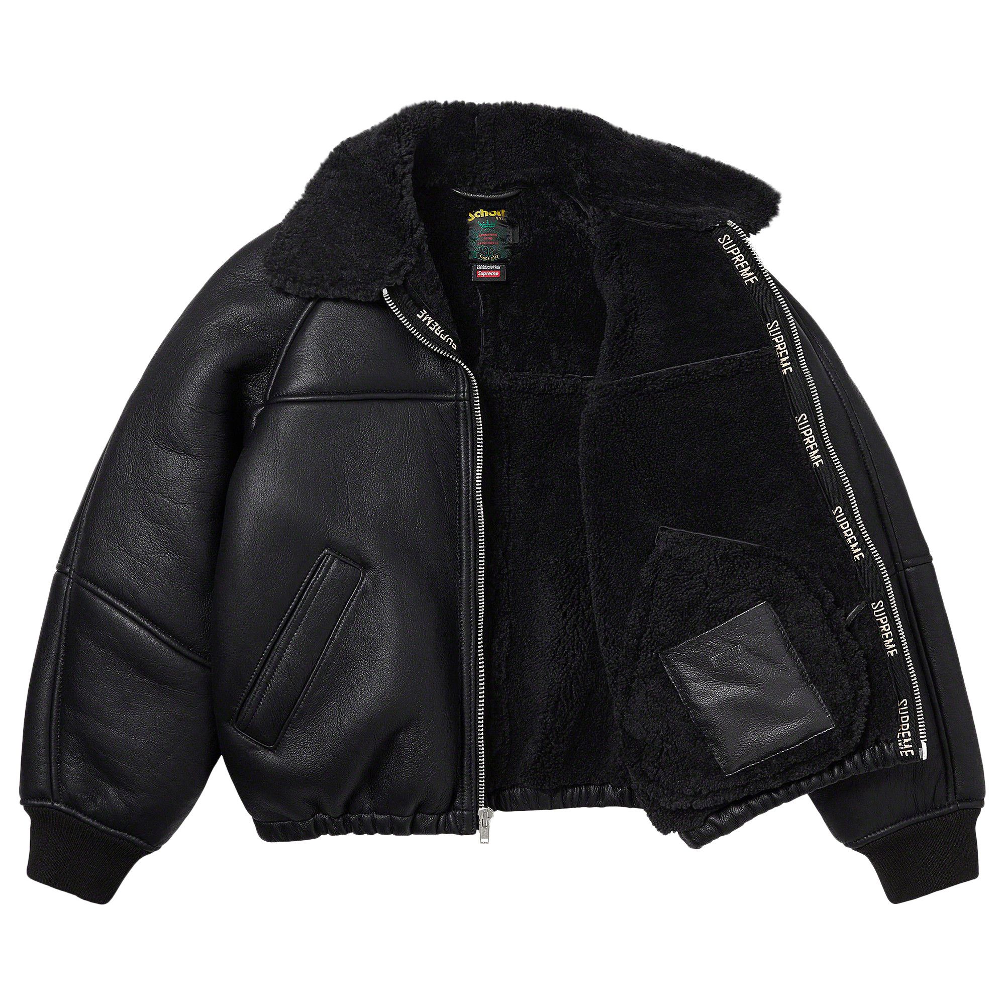 Supreme shearling bomber on sale