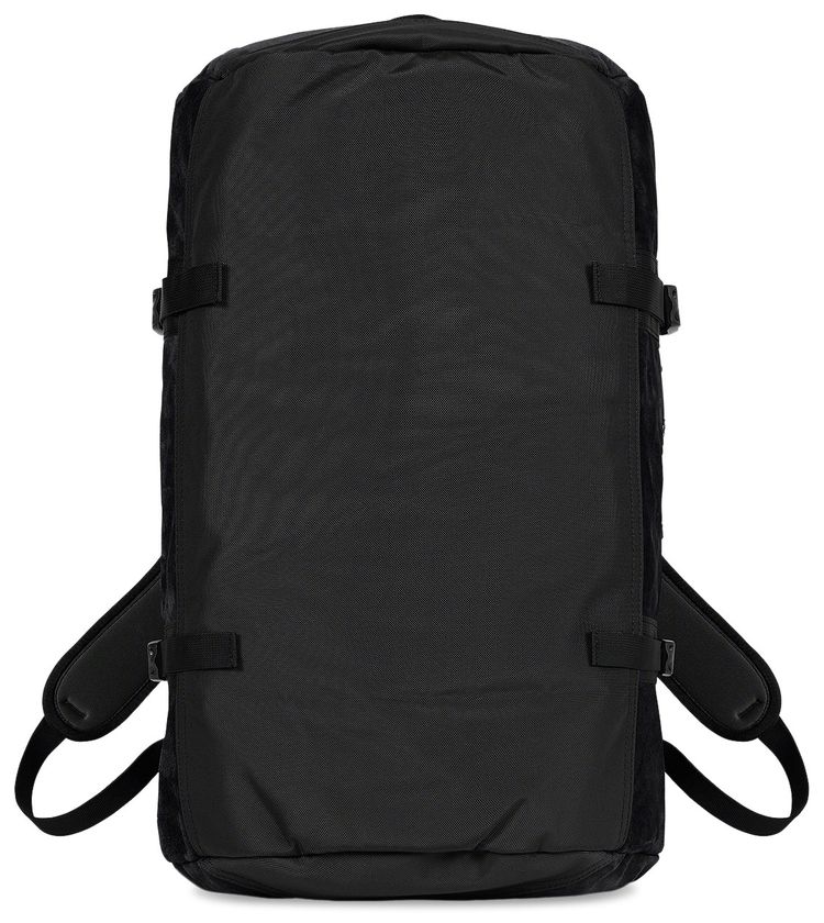 Supreme x The North Face Suede Small Base Camp Duffle Bag Black