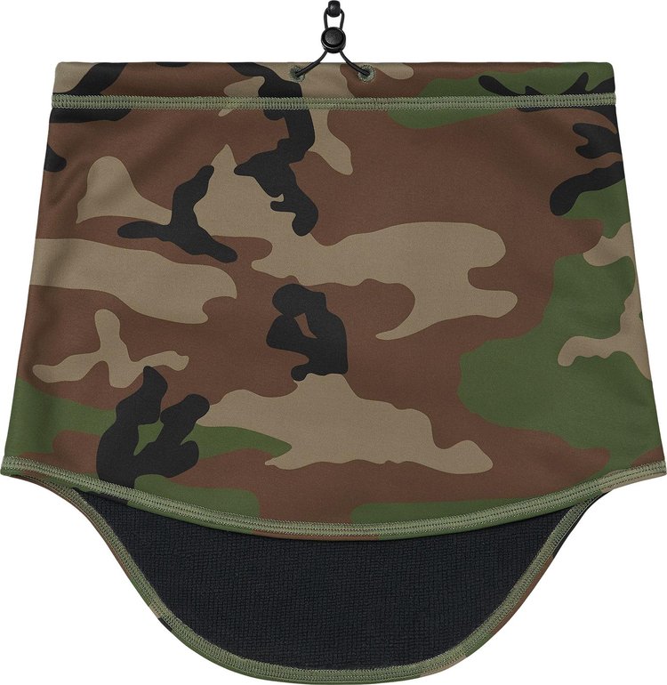 Supreme WINDSTOPPER Neck Gaiter Woodland Camo