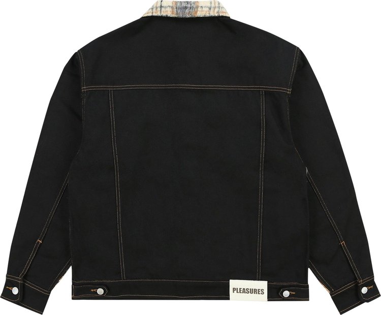 Pleasures Mental Trucker Jacket Black