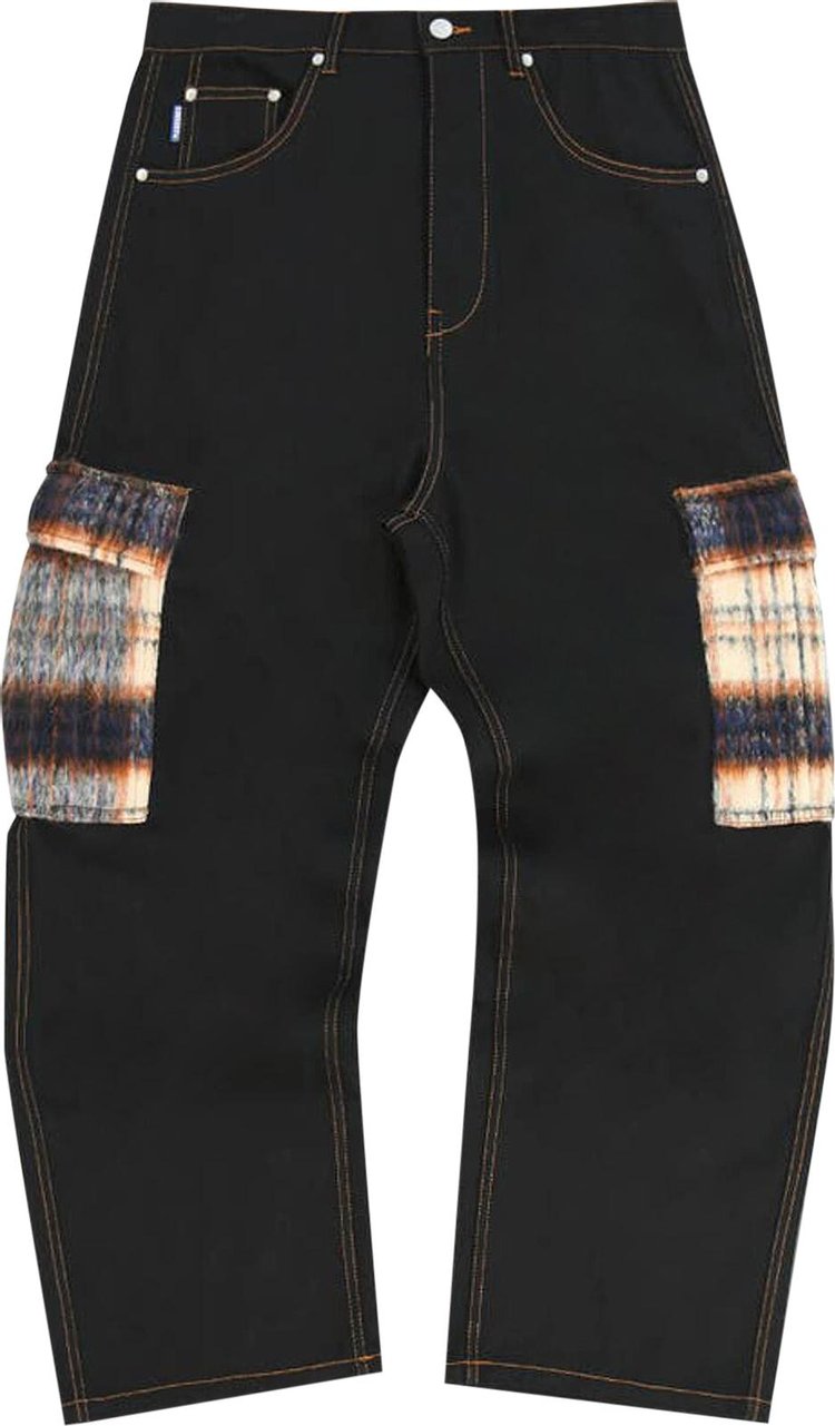 Pleasures Mental Cargo Pant Black