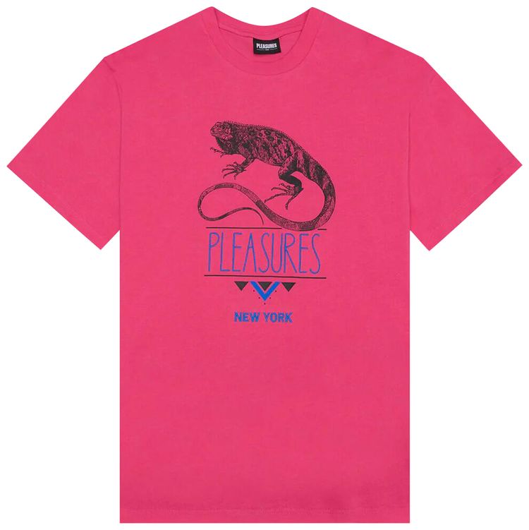 Pleasures Fear Heavyweight T Shirt Pink
