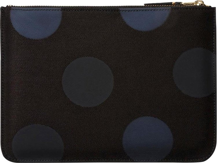 Comme des Garcons Rubber Dot Wallet Black