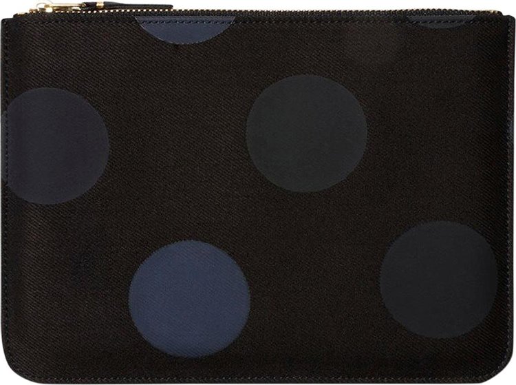 Comme des Garcons Rubber Dot Wallet Black