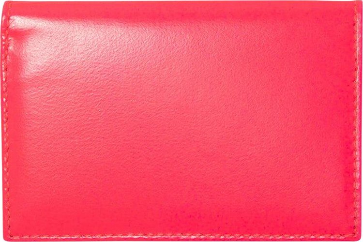 Comme des Garcons Super Fluo Group Wallet Pink