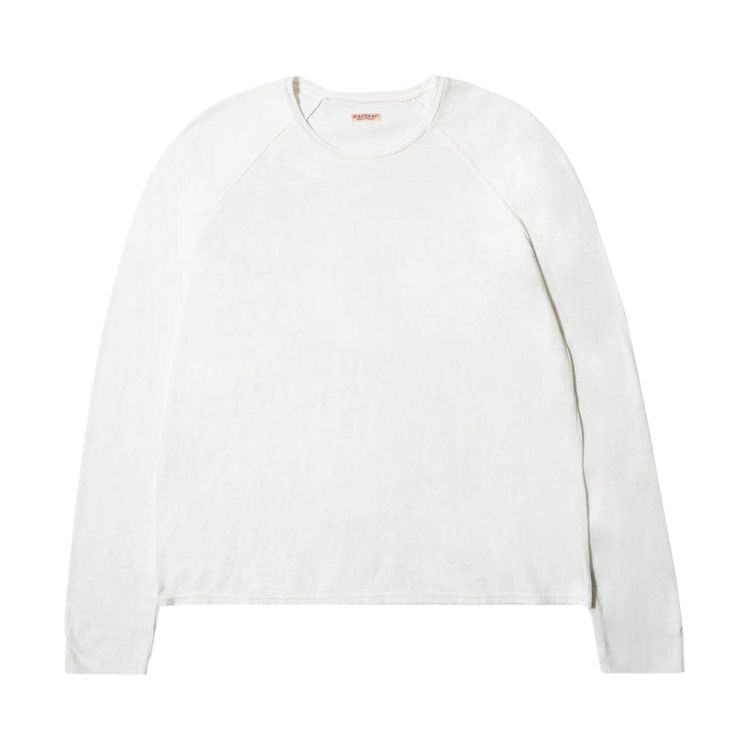 Kapital Tenjiku x Gauze Tenjiku Chef Sleevelon Long Sleeve Tee White