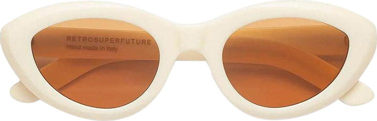 SUPER by RetroSuperFuture Cocca Sunglasses Panna