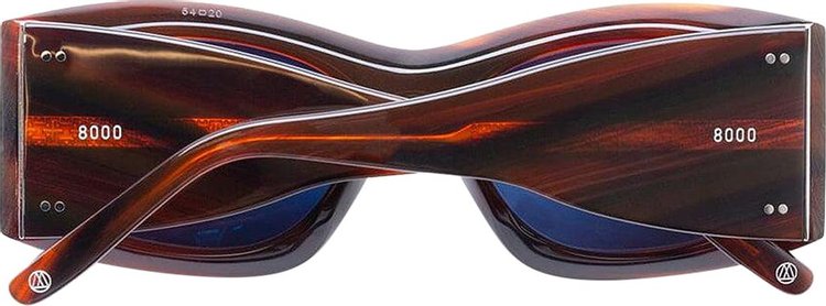 SUPER by RetroSuperFuture 4 Cerniere Sunglasses Fiammato