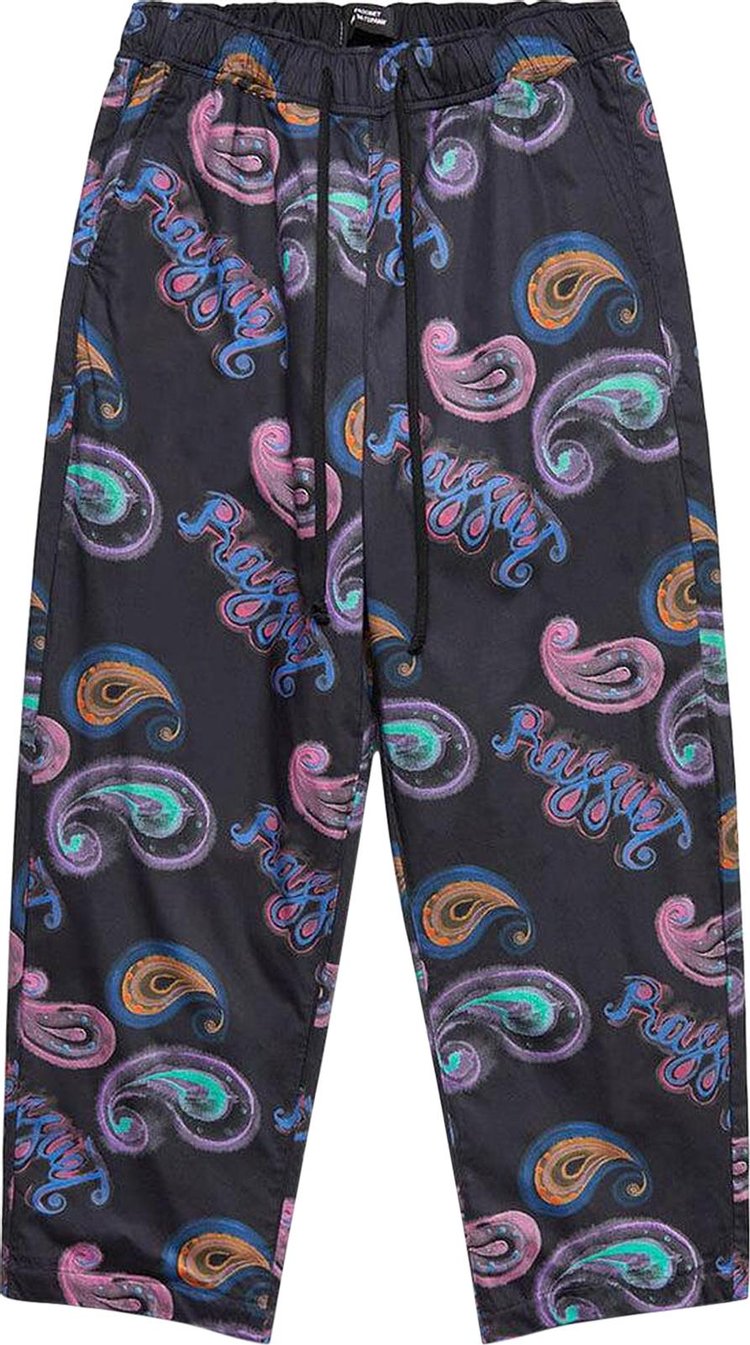 Rassvet Paisley Vacation Trousers Black