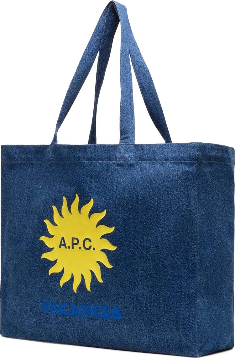 APC Diane Vacances Shopping Bag Washed Indigo