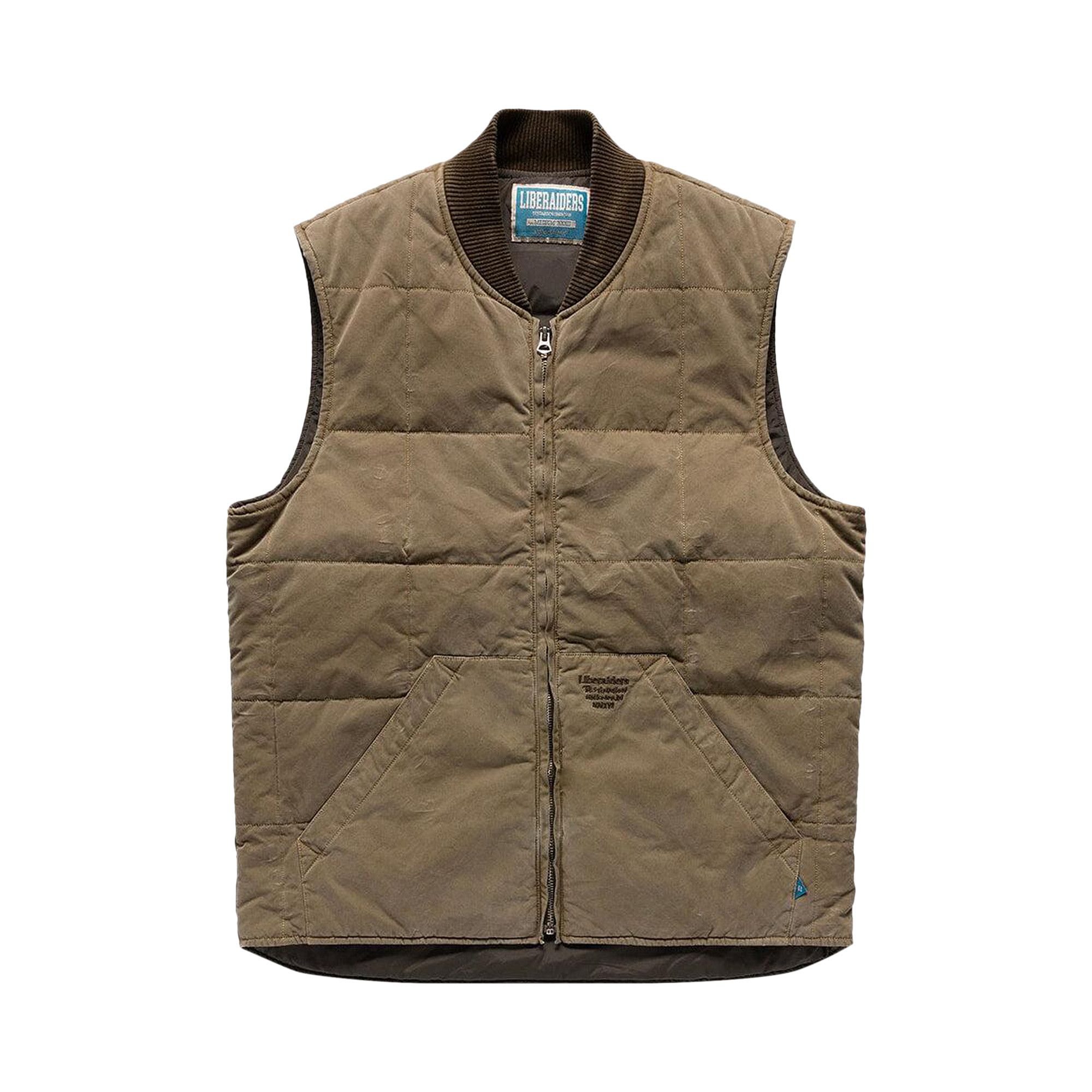 リベレイダース　WORK QUILTED VEST リベレイダース WORK QUILTED VEST リベレイダース WORK QUILTED VEST