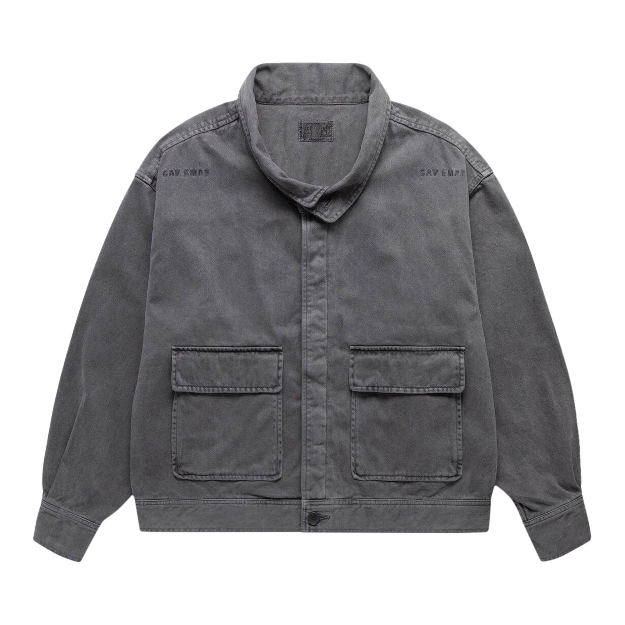 Buy Cav Empt Overdye Brushed Jacket 'Grey' - CES25JK12 GREY | GOAT
