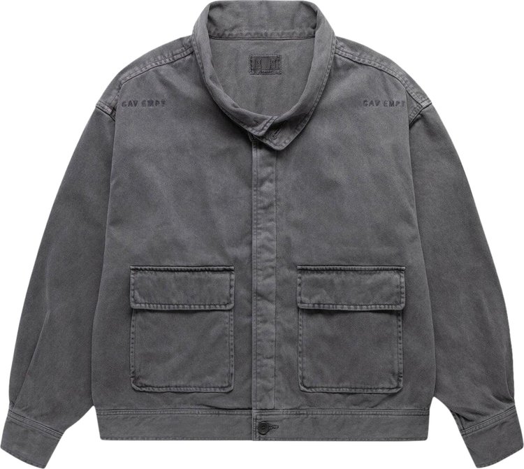 Cav Empt Overdye Brushed Jacket Grey