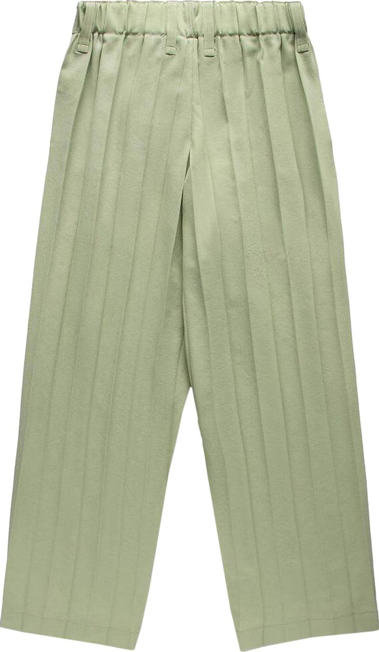 Homme Plisse Issey Miyake Edge Ensemble Pants Light Jade Green