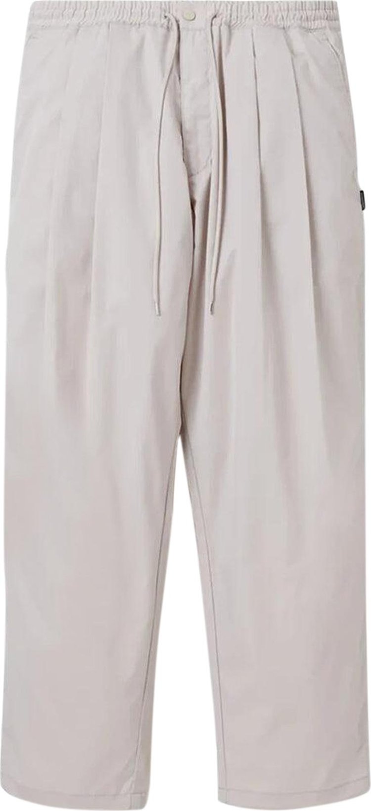 Neighborhood Baggy Silhouette Easy Pants Beige