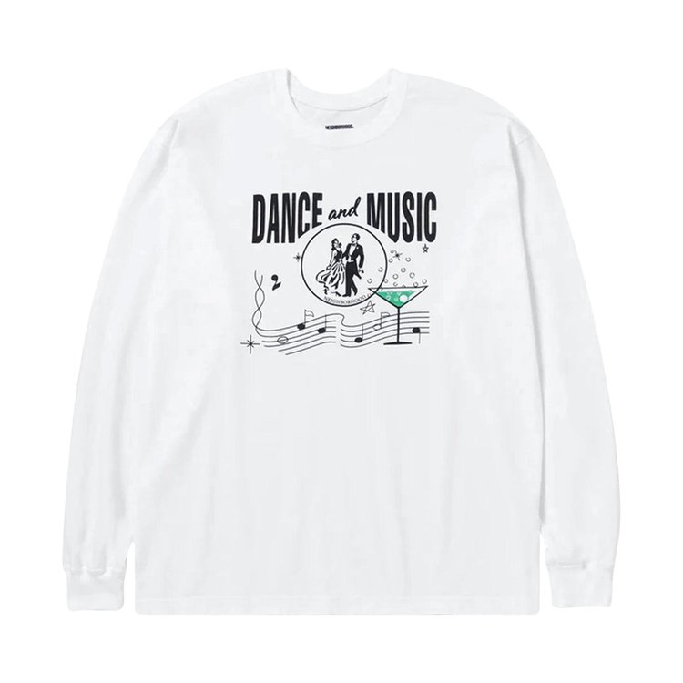 Neighborhood NH 9 Long Sleeve Tee White