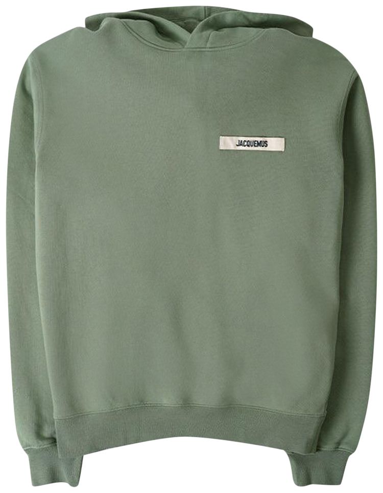 Jacquemus Le Gros Grain Hoodie Pale Green