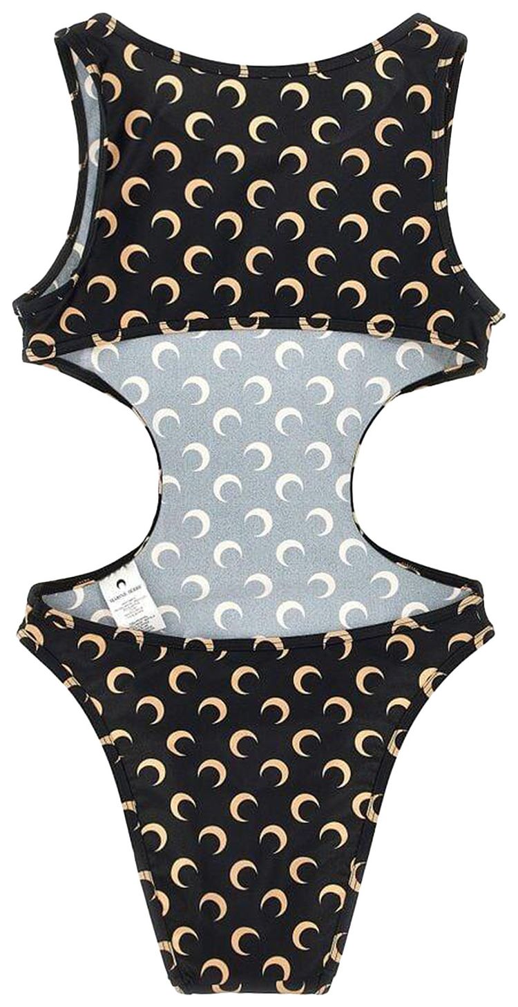 Marine Serre Active Jersey One Piece Tan