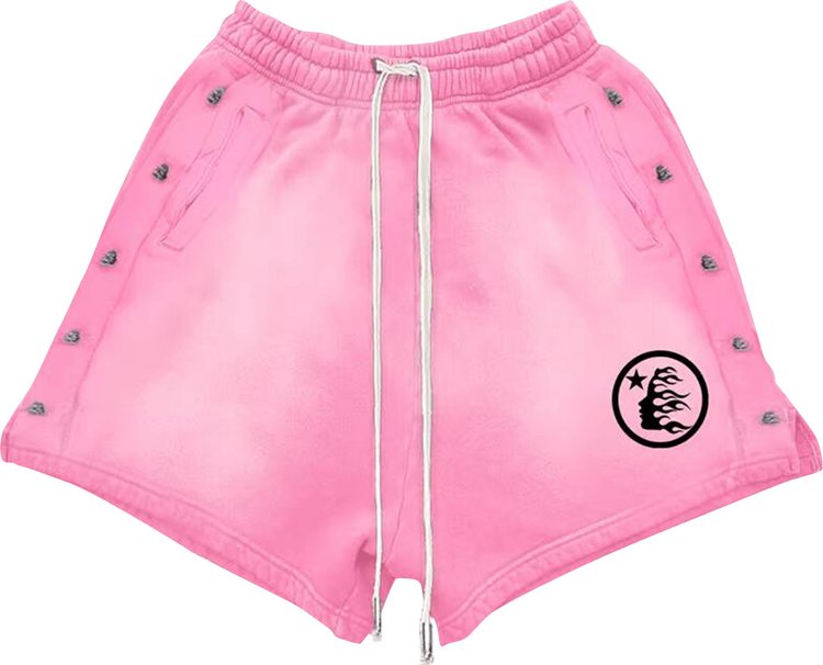 Hellstar Snap Shorts Pink