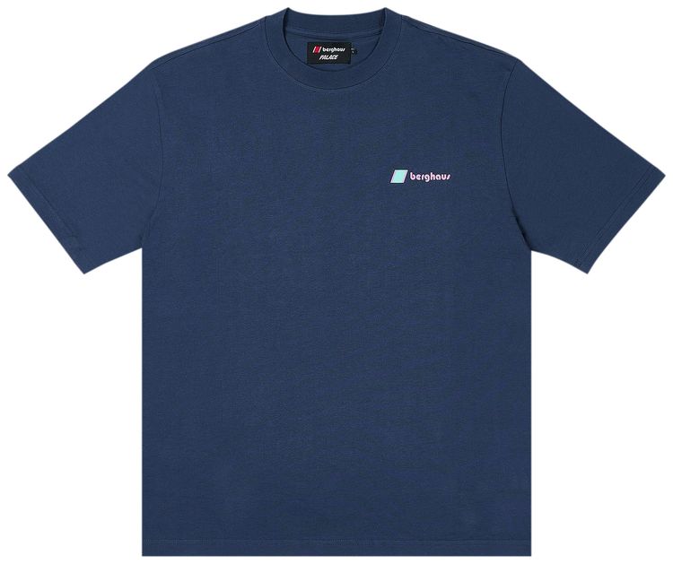 Palace Berghaus T Shirt Navy
