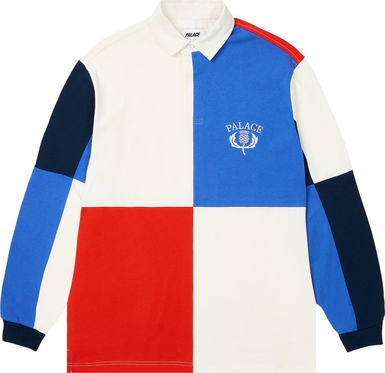 Palace Thistle Rugby RedWhiteNavyBlue Berry