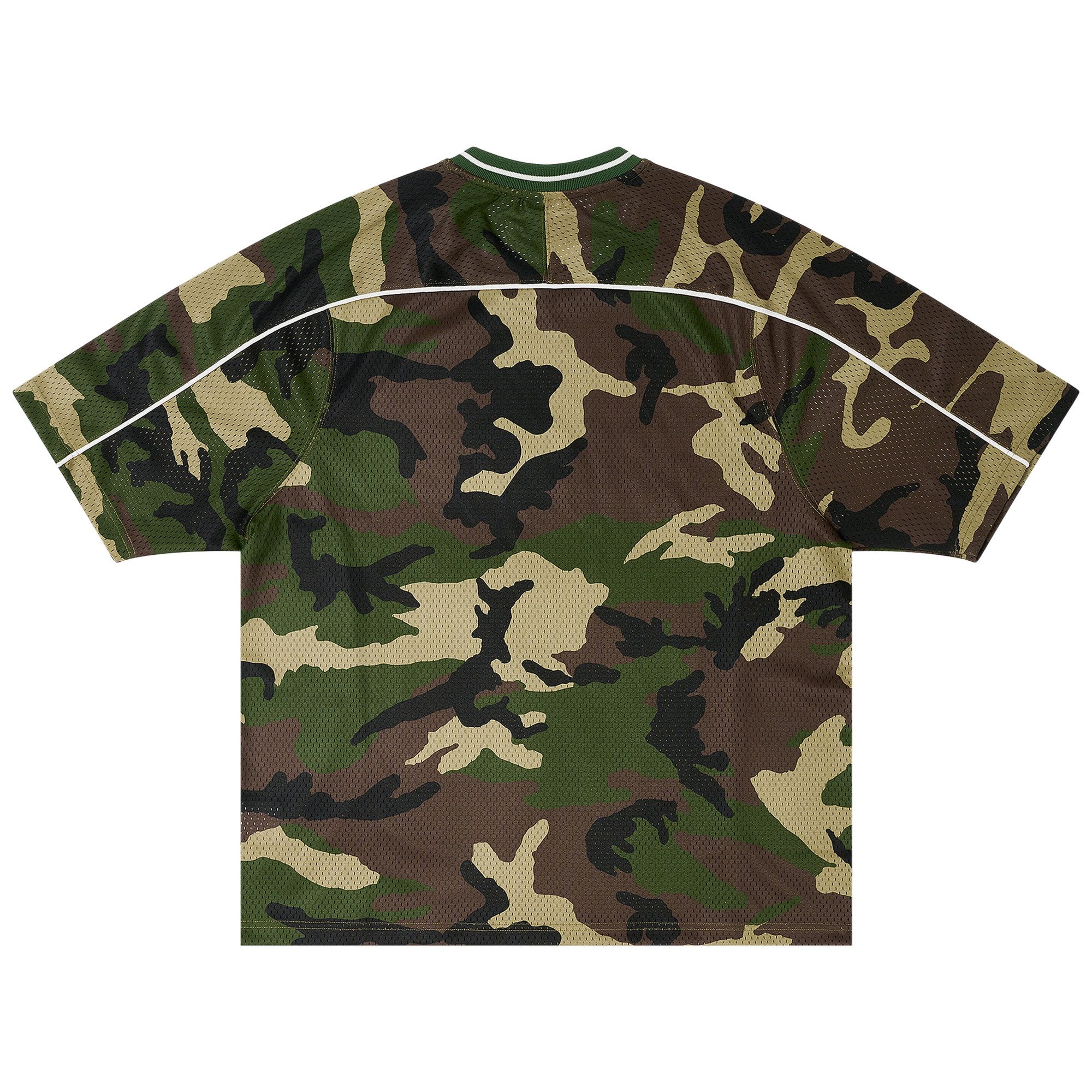 Buy Palace Mesh Jersey 'Woodland Camo' - P27ES025 | GOAT