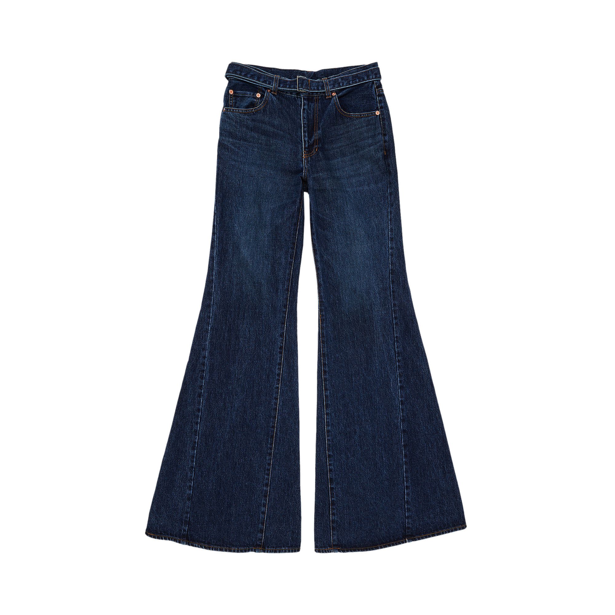 Buy Sacai Denim Pants 'Blue' - 24 07290 401 | GOAT CA
