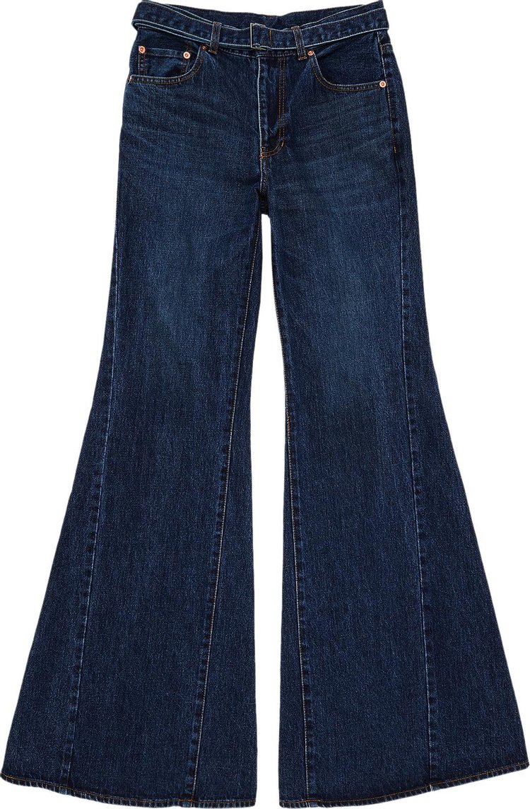 Sacai Denim Pants Blue