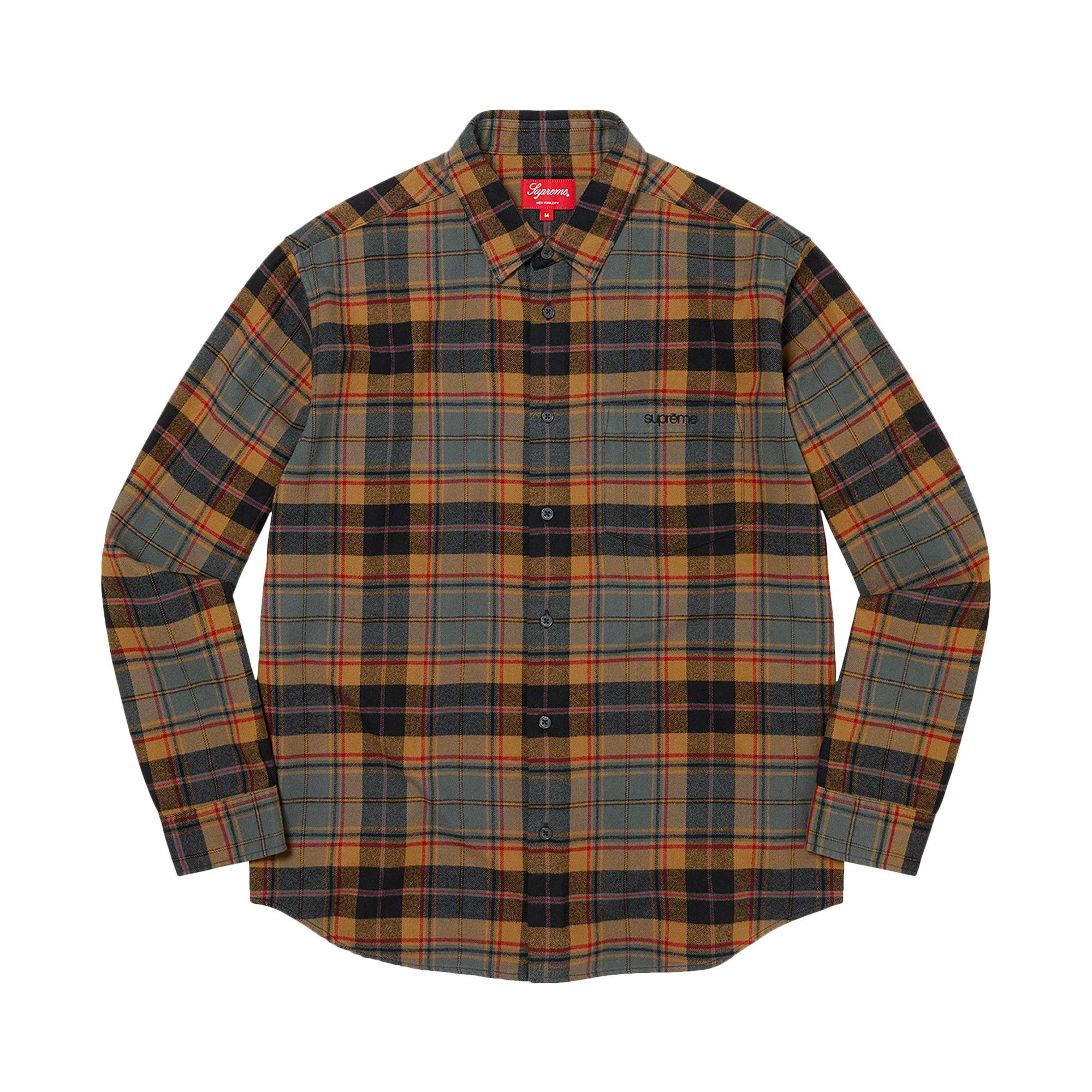 大人も着やすいシンプルファッション Buy GOAT | RUST FW22S8 - 'Rust' Shirt Flannel Plaid Supreme トップス