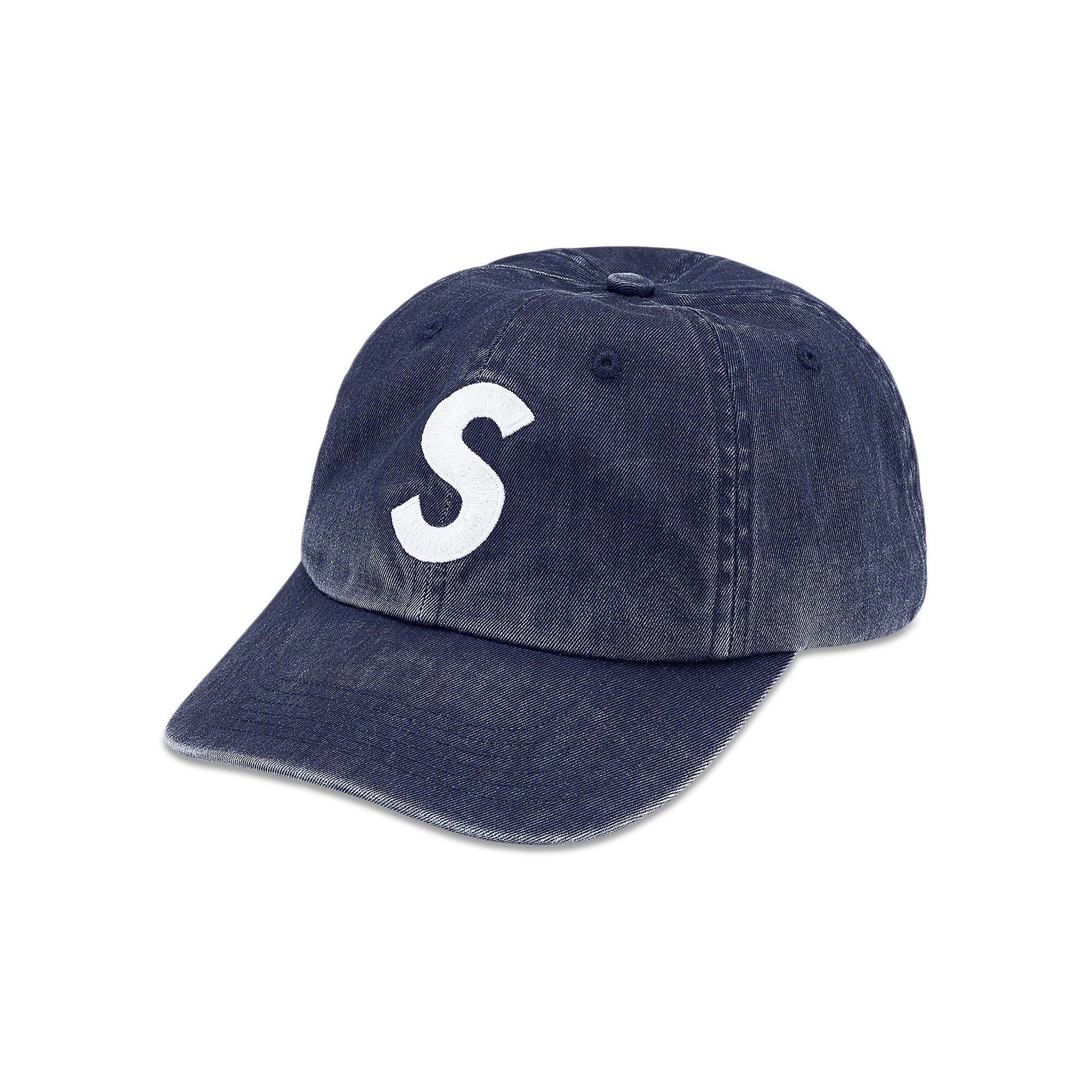 Supreme Pigment Print S Logo 6-Panel 'Indigo'