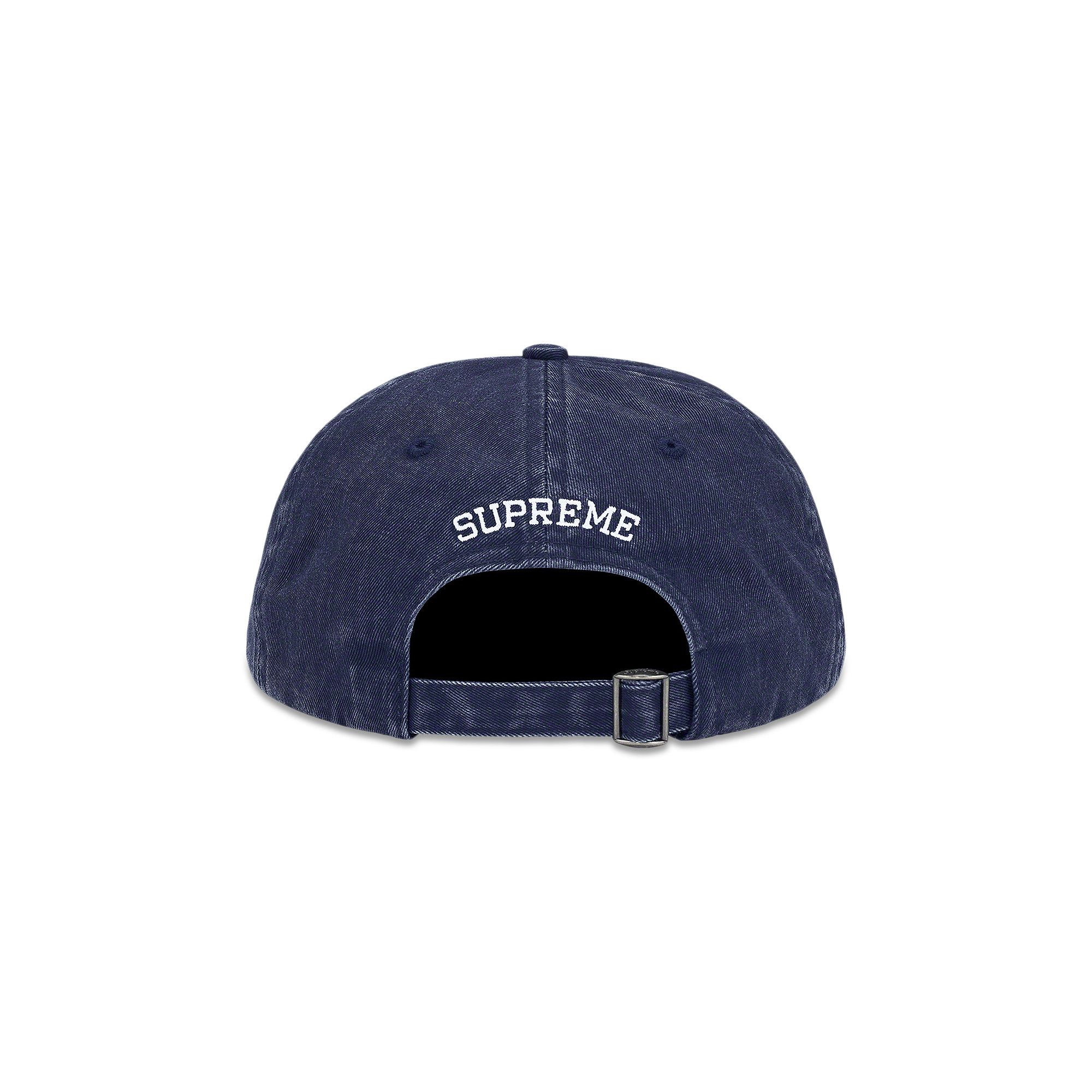 Supreme Pigment Print S Logo 6-Panel 'Indigo'