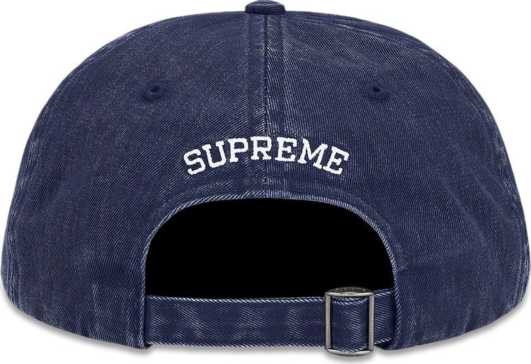 Supreme Pigment Print S Logo 6 Panel Indigo