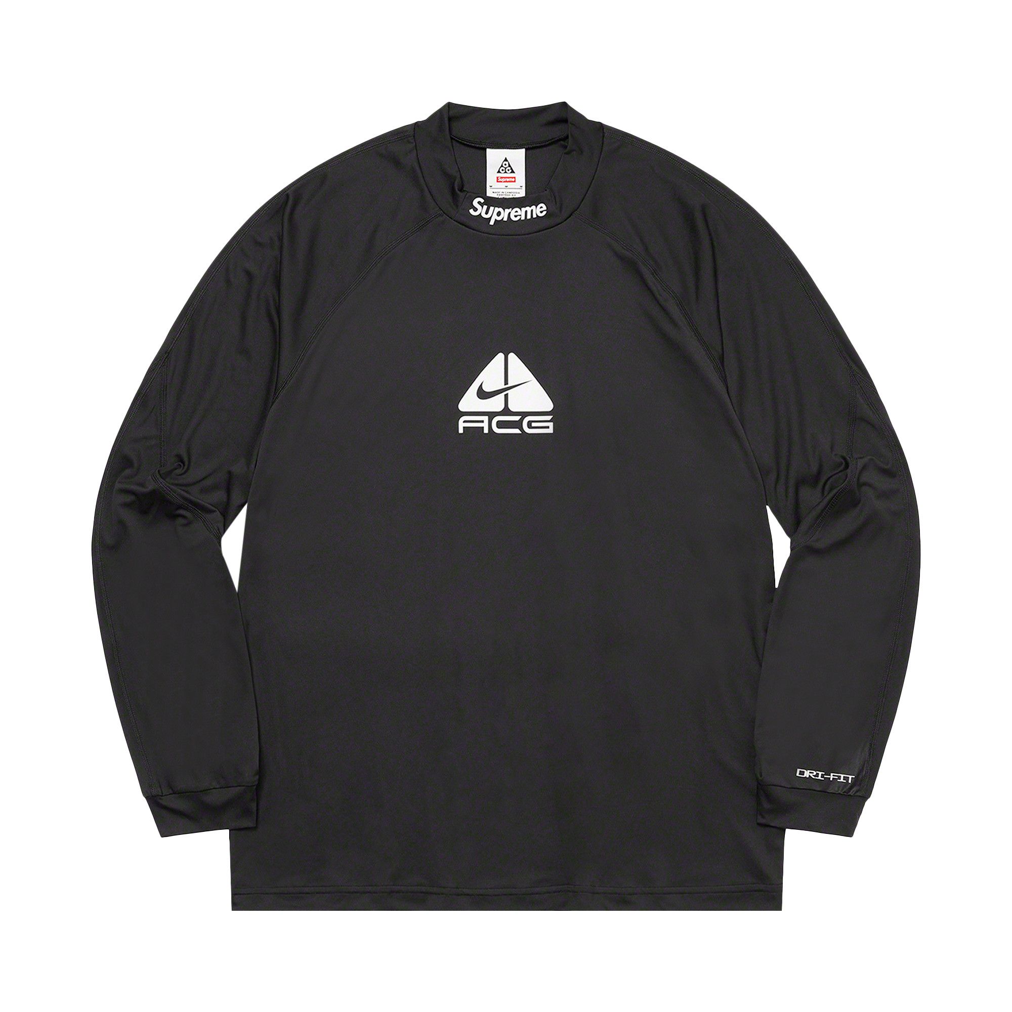 Buy Supreme x Nike ACG Jersey 'Black' - FW22KN5 BLACK | GOAT CA