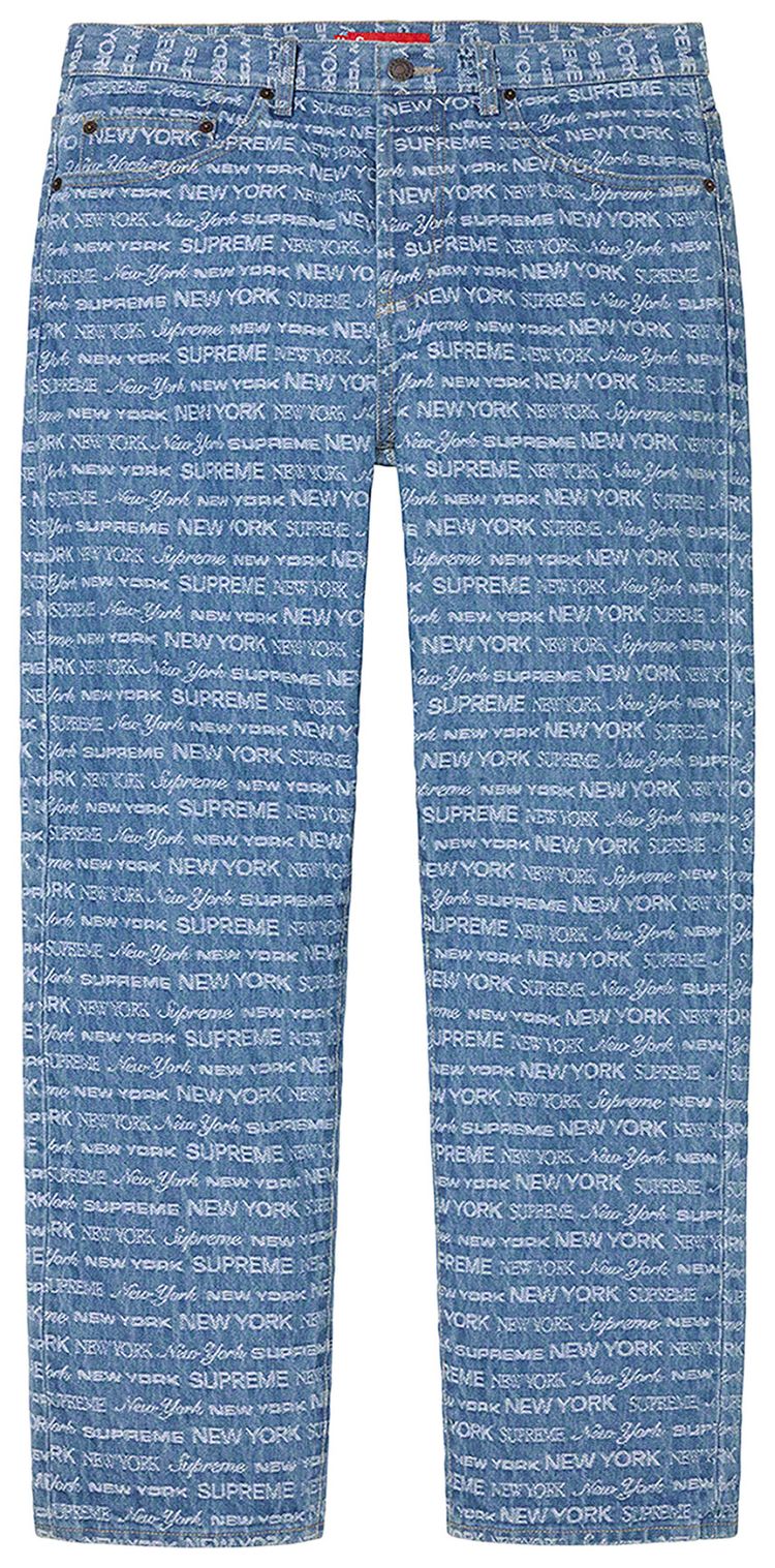Buy Supreme Multi Type Jacquard Regular Jean 