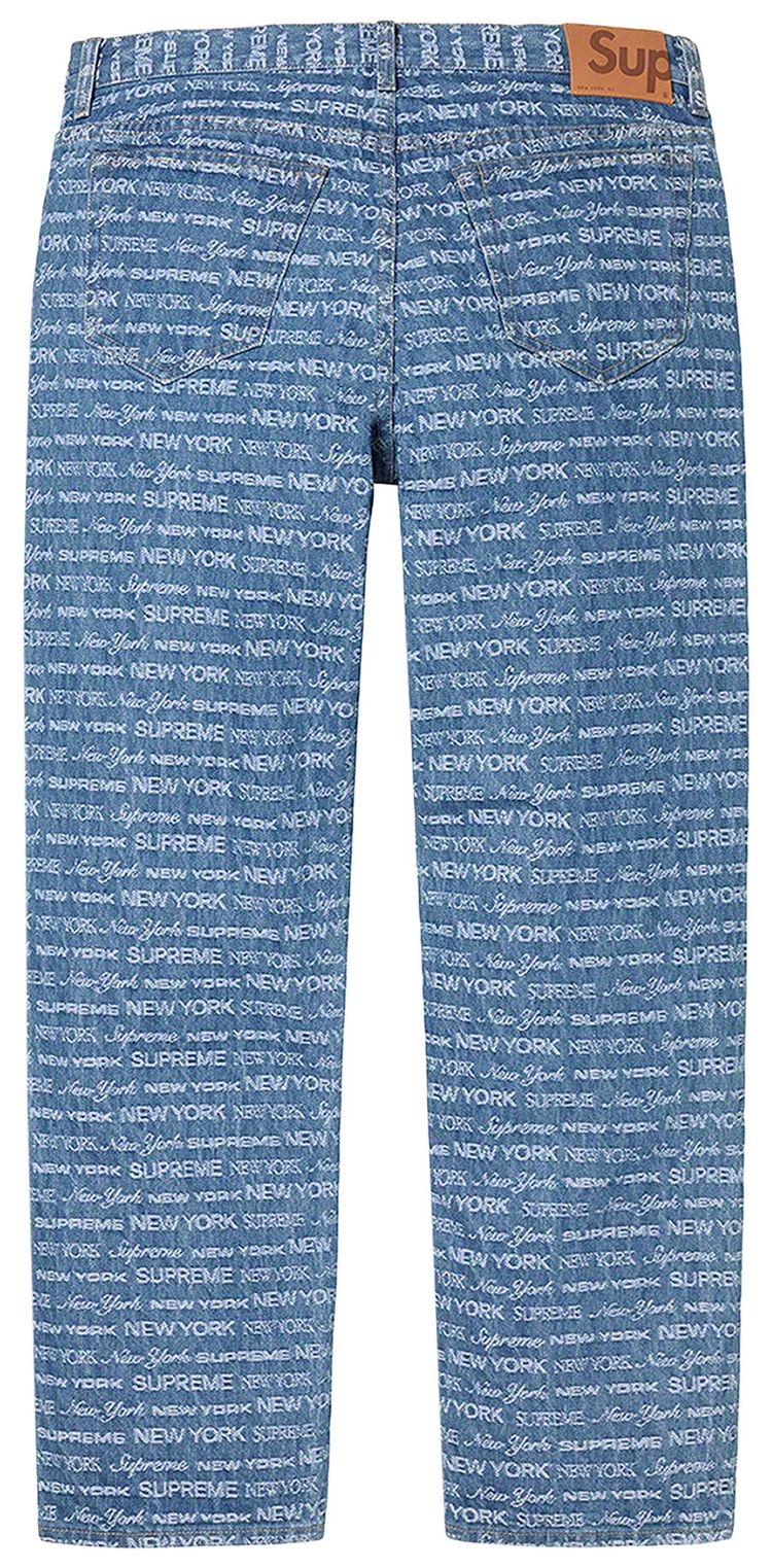 Buy Supreme Multi Type Jacquard Regular Jean 