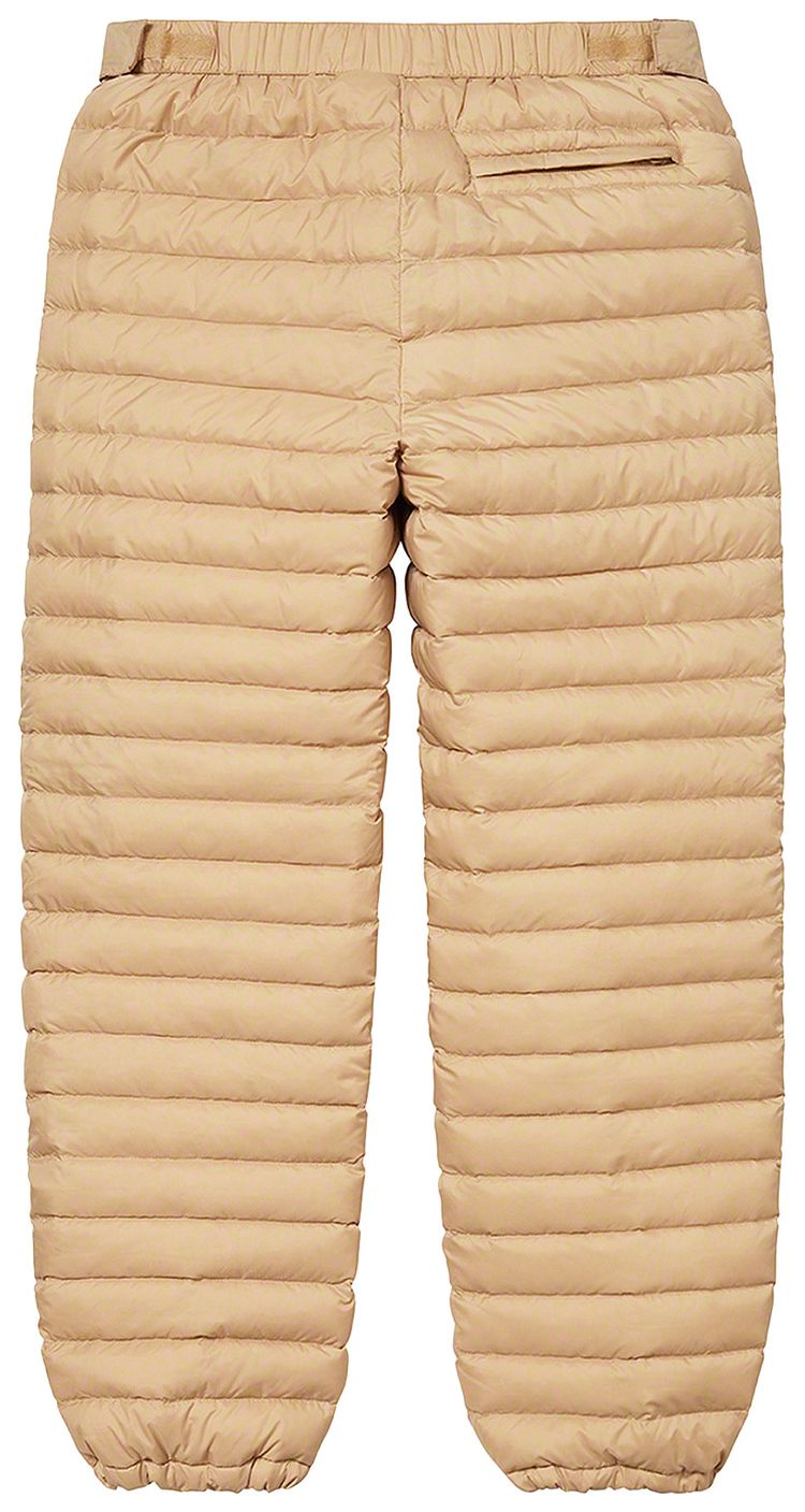 Supreme Micro Down Pant Tan