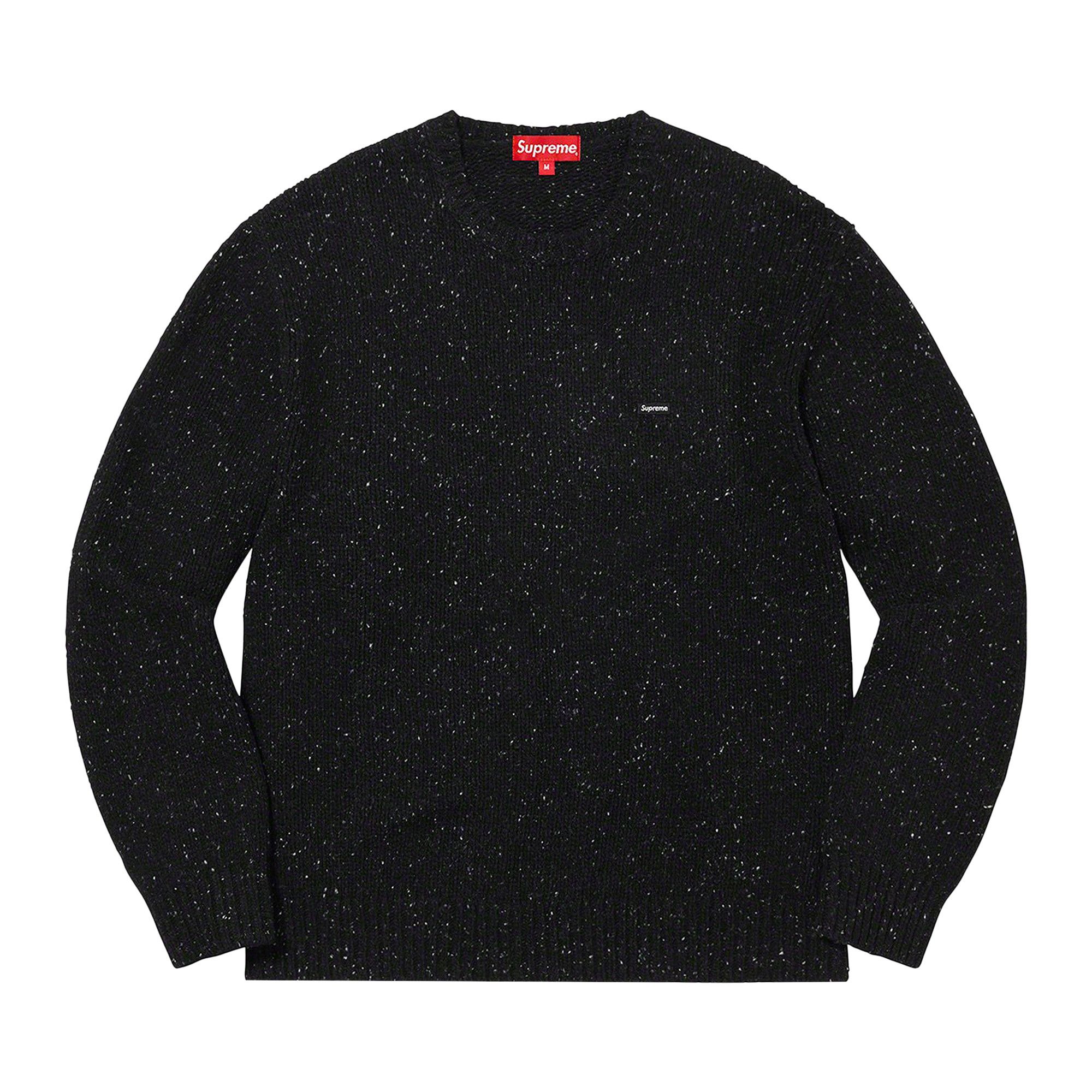 Size xl Supreme Small Box Speckle Sweater 'Black'