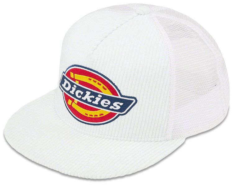 Supreme x Dickies Corduroy Mesh Back 5 Panel White