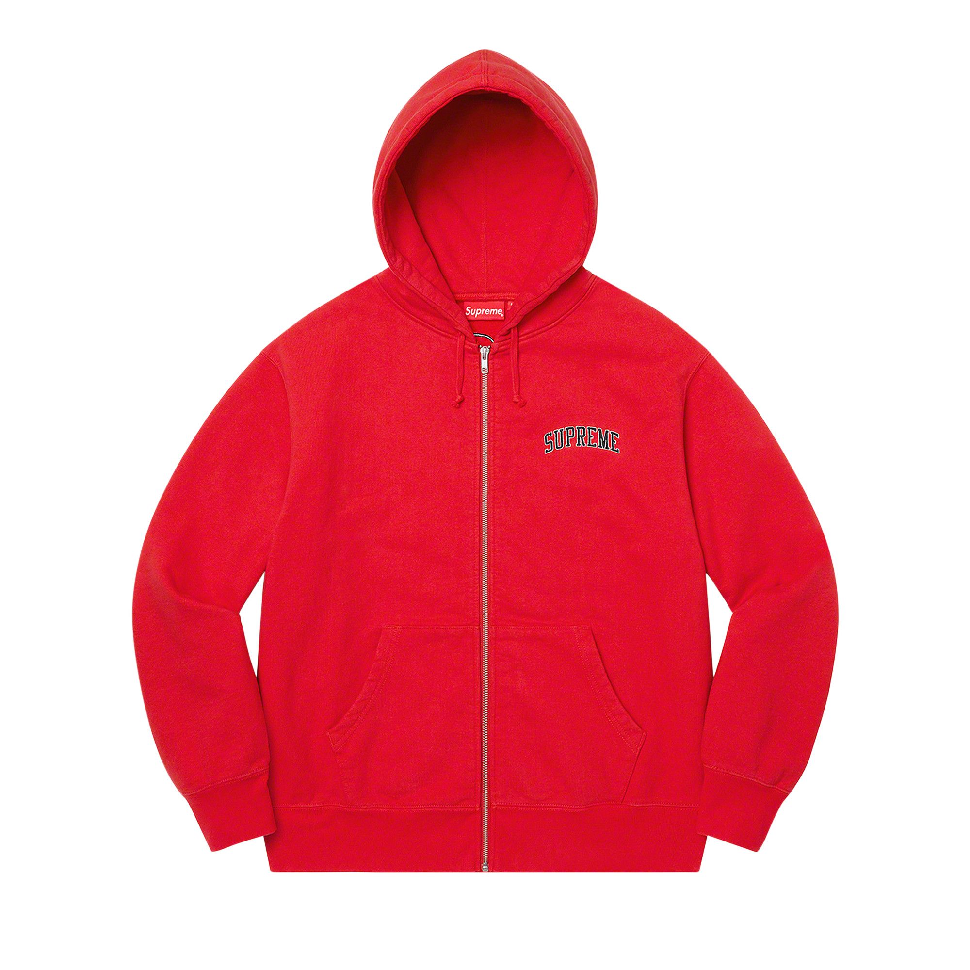 Size xxl Supreme Doughboy Zip Up Hooded Sweatshirt Red