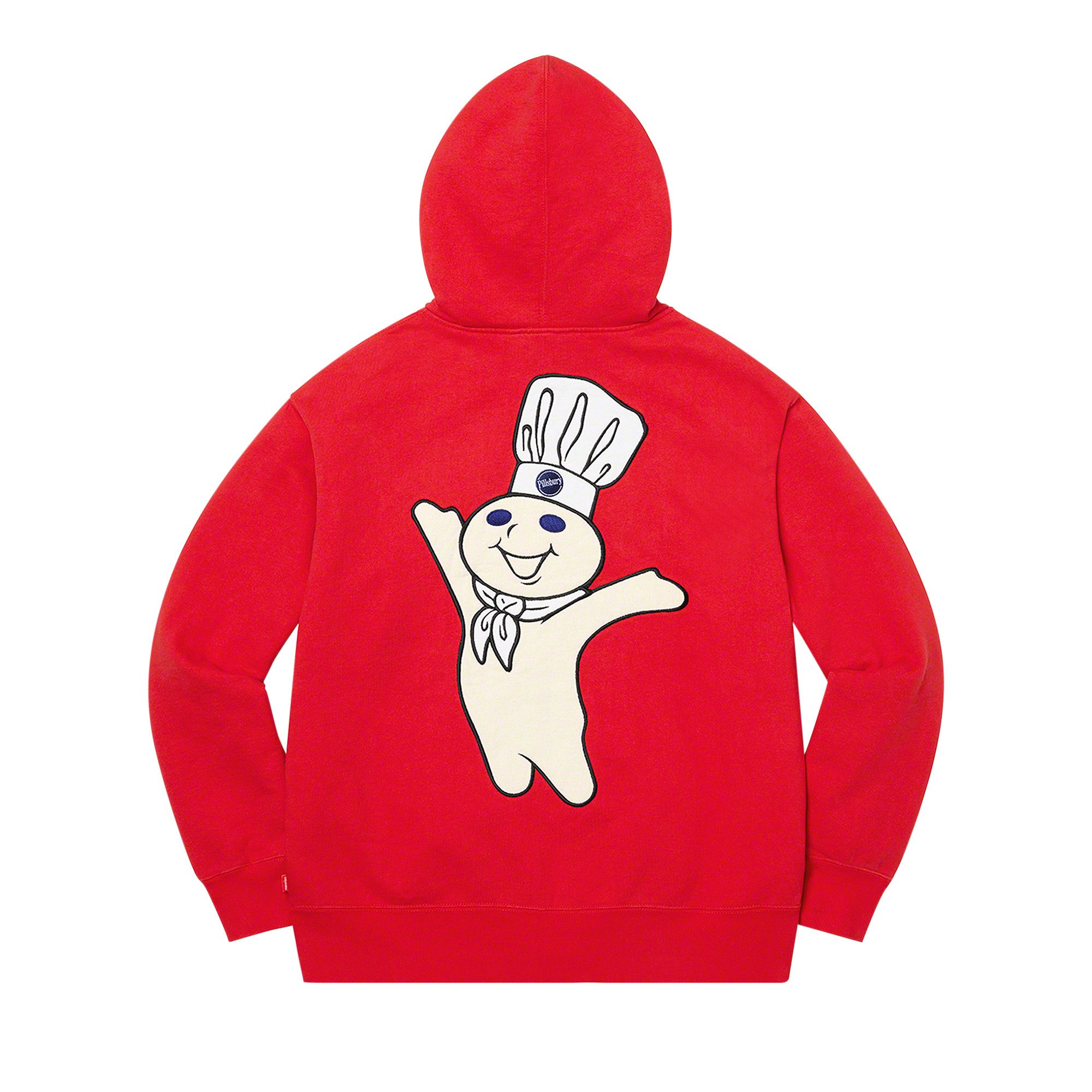 Buy Supreme Doughboy Zip Up Hooded Sweatshirt 'Red' - FW22SW60 RED