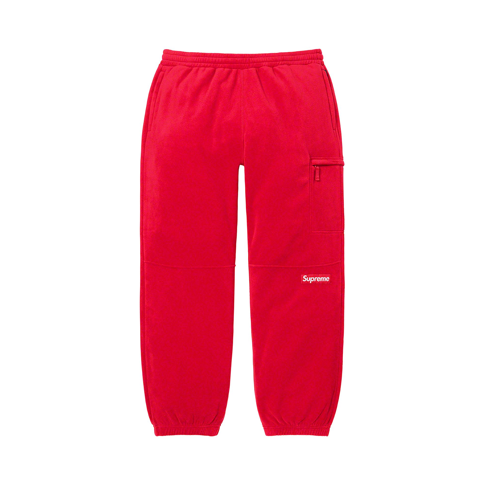 Size s Supreme x Polartec Pant 'Red'