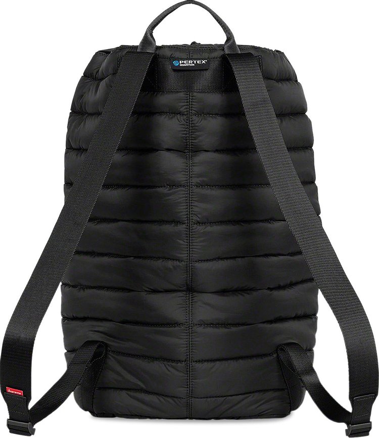 Supreme Puffer Backpack Black