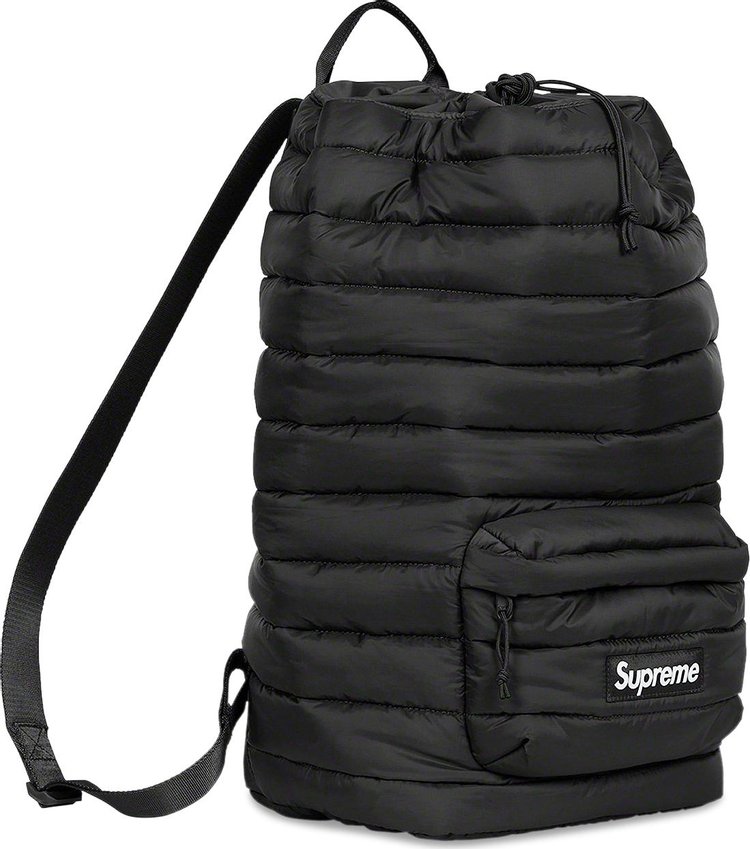 Supreme Puffer Backpack Black