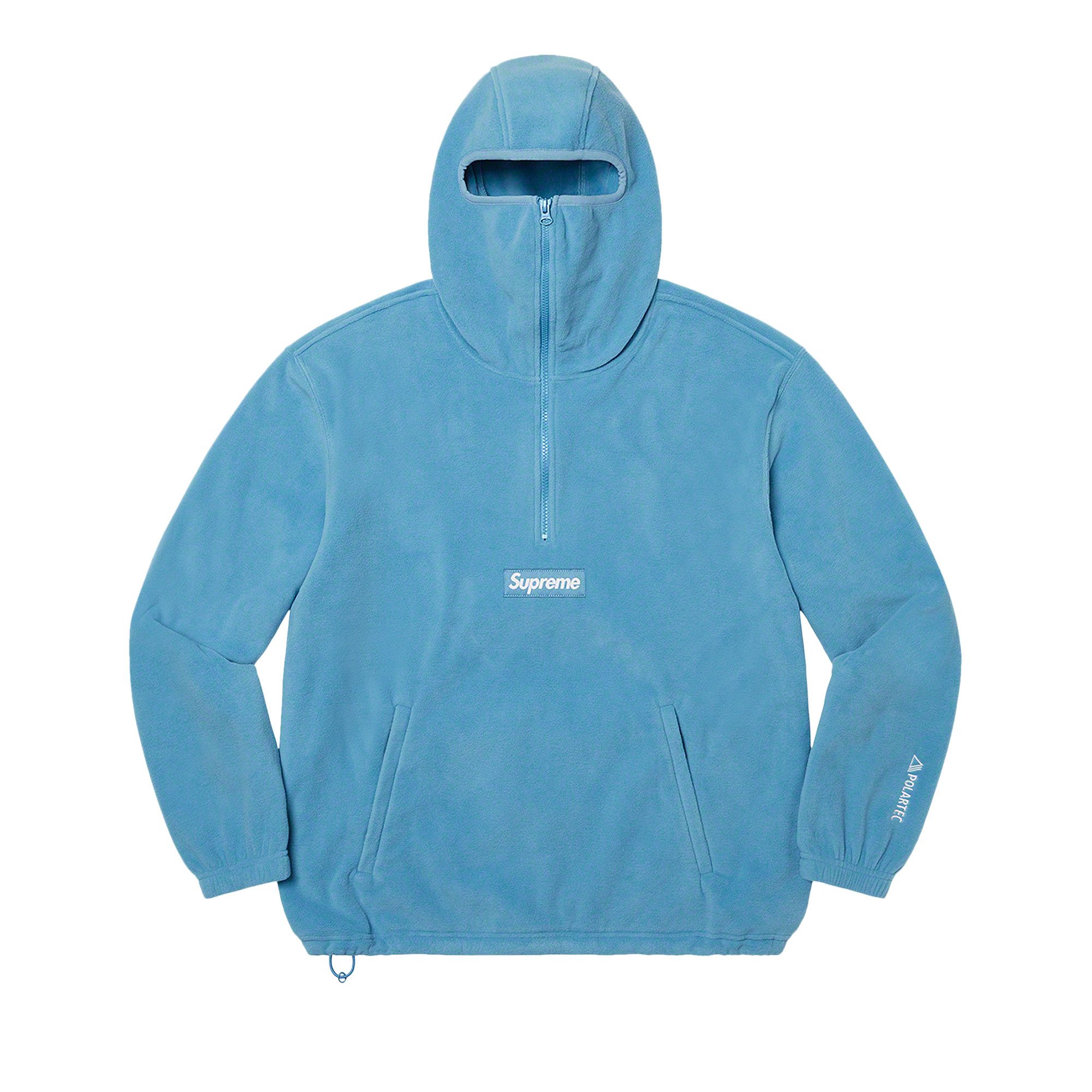 Buy Supreme x Polartec Facemask Half Zip Pullover Stone FW22SW107 STONE GOAT UK