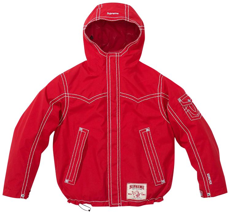 Supreme x True Religion GORE TEX Shell Jacket Red