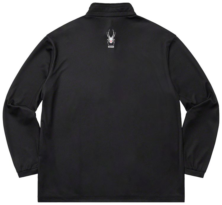 Supreme x Spyder Web Half Zip Pullover Black