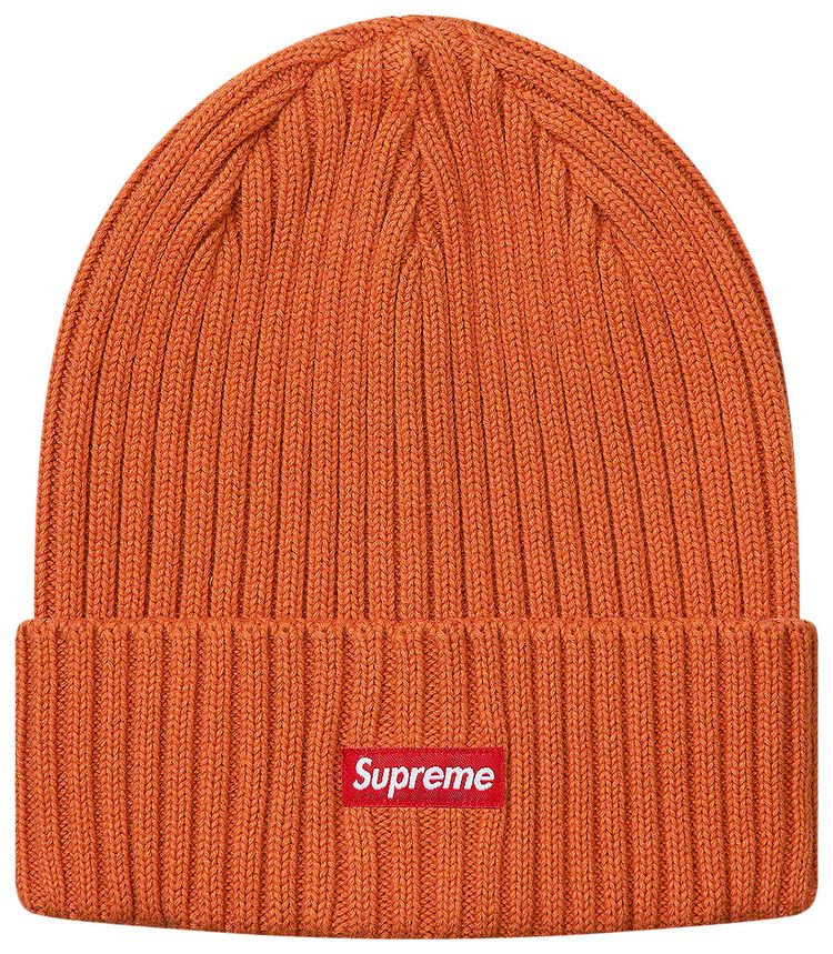 Supreme Overdyed Beanie Rust