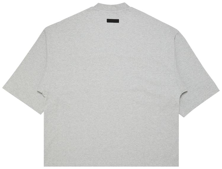 Fear of God Essentials Heavy Jersey Football Tee Light Heather Grey